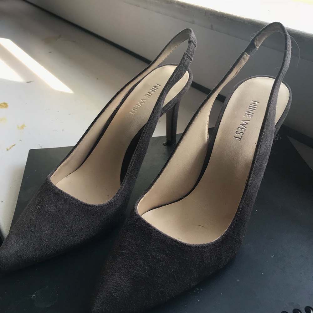 Nine West sling backs